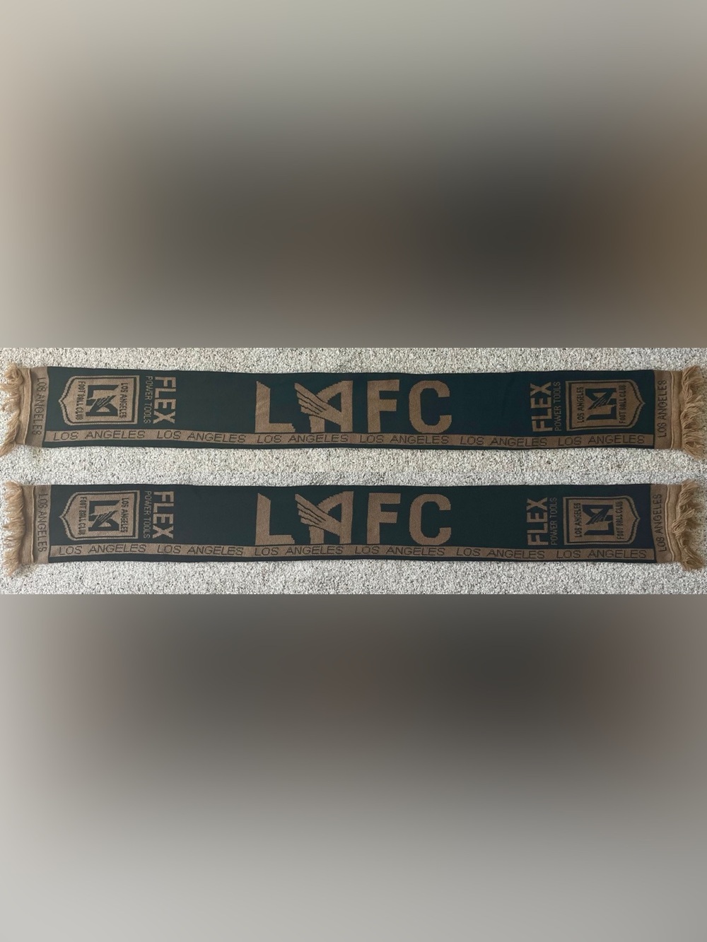 LAFC Los Angeles Football Club Flex Soccer Scarf